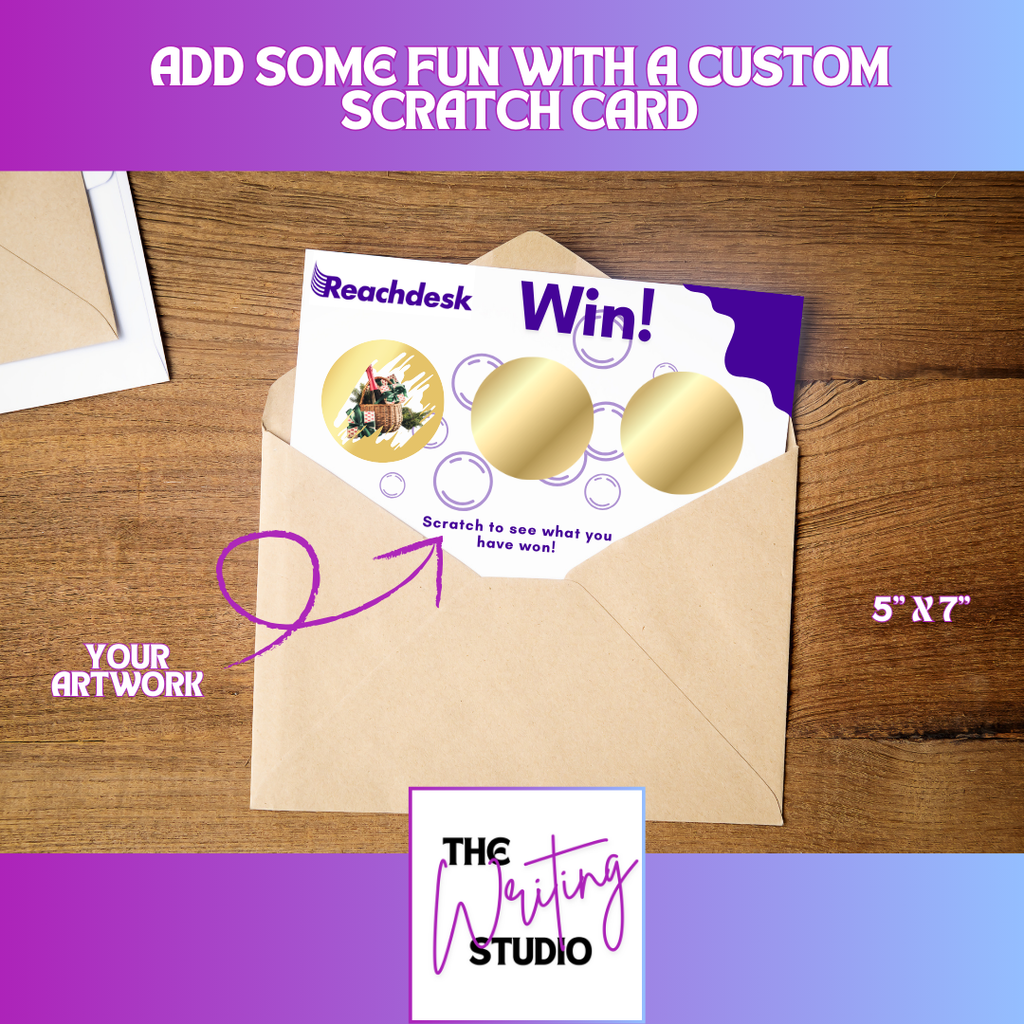 USA: Branded Fun Scratch Card