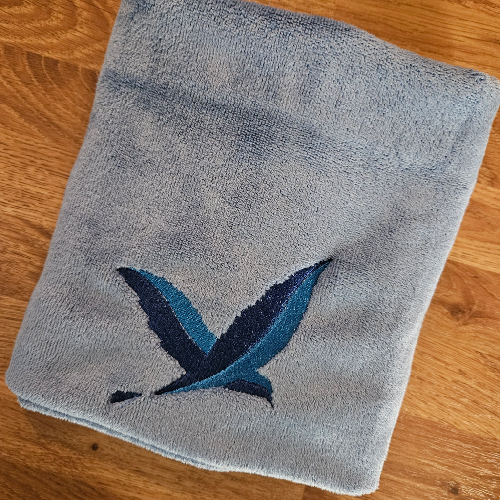 Logo Embroidered Dog Towel