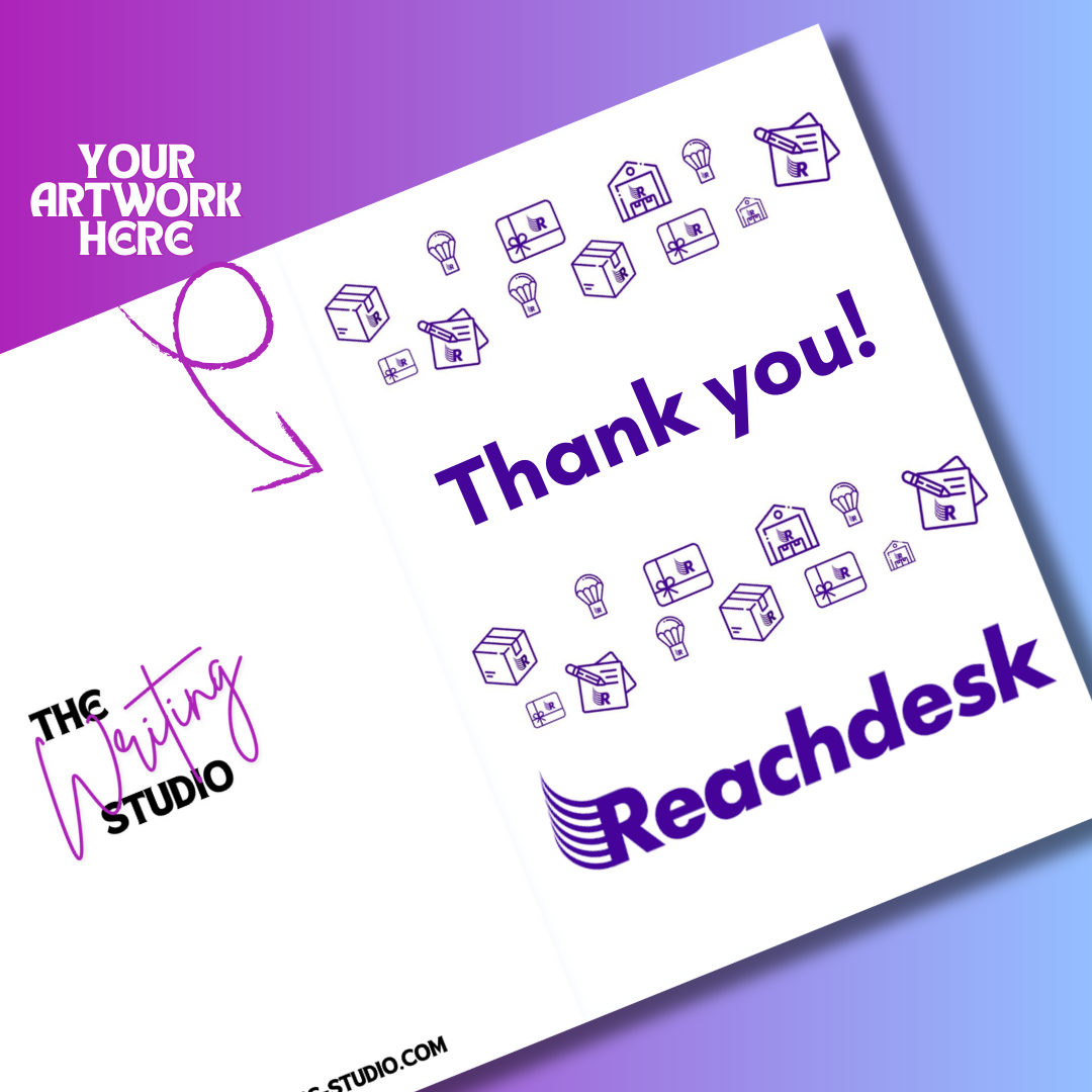 UK: Handwritten A5 Custom Greetings Card