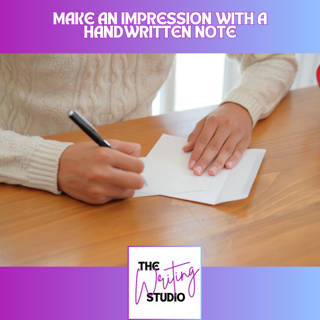 USA: Handwritten 3" x 5" Notecard, Single Sided