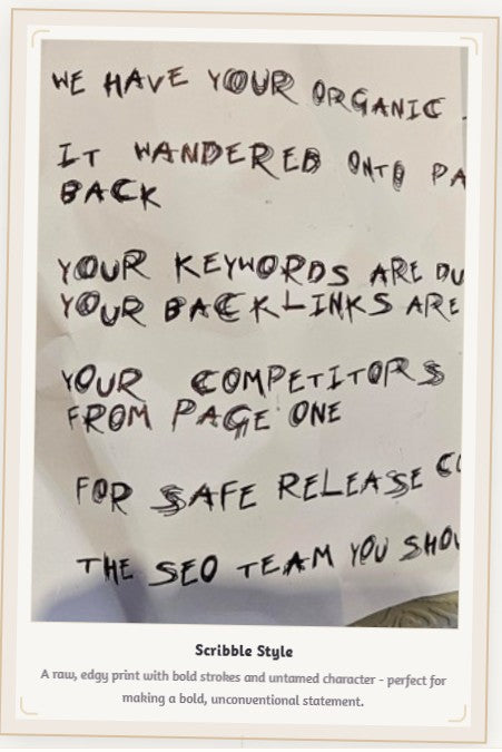 CANADA: Handwritten 5" x 7" Notecard, Single Sided