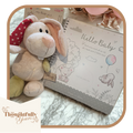 Baby Record Book and Bear